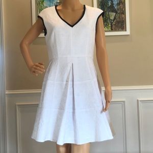 Nanette Lepore white flare dress